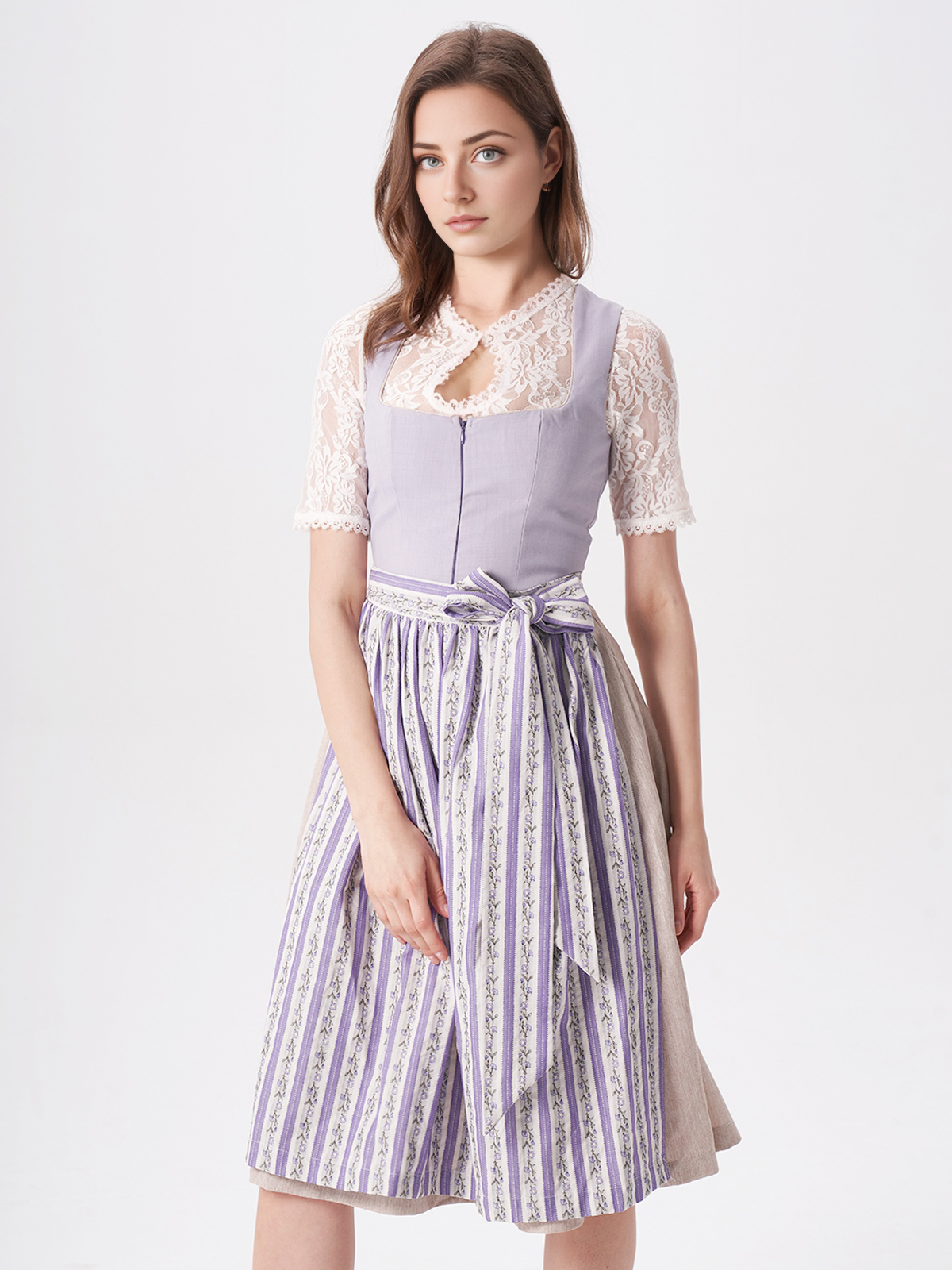 Romantisches Ausschnitt Dirndl