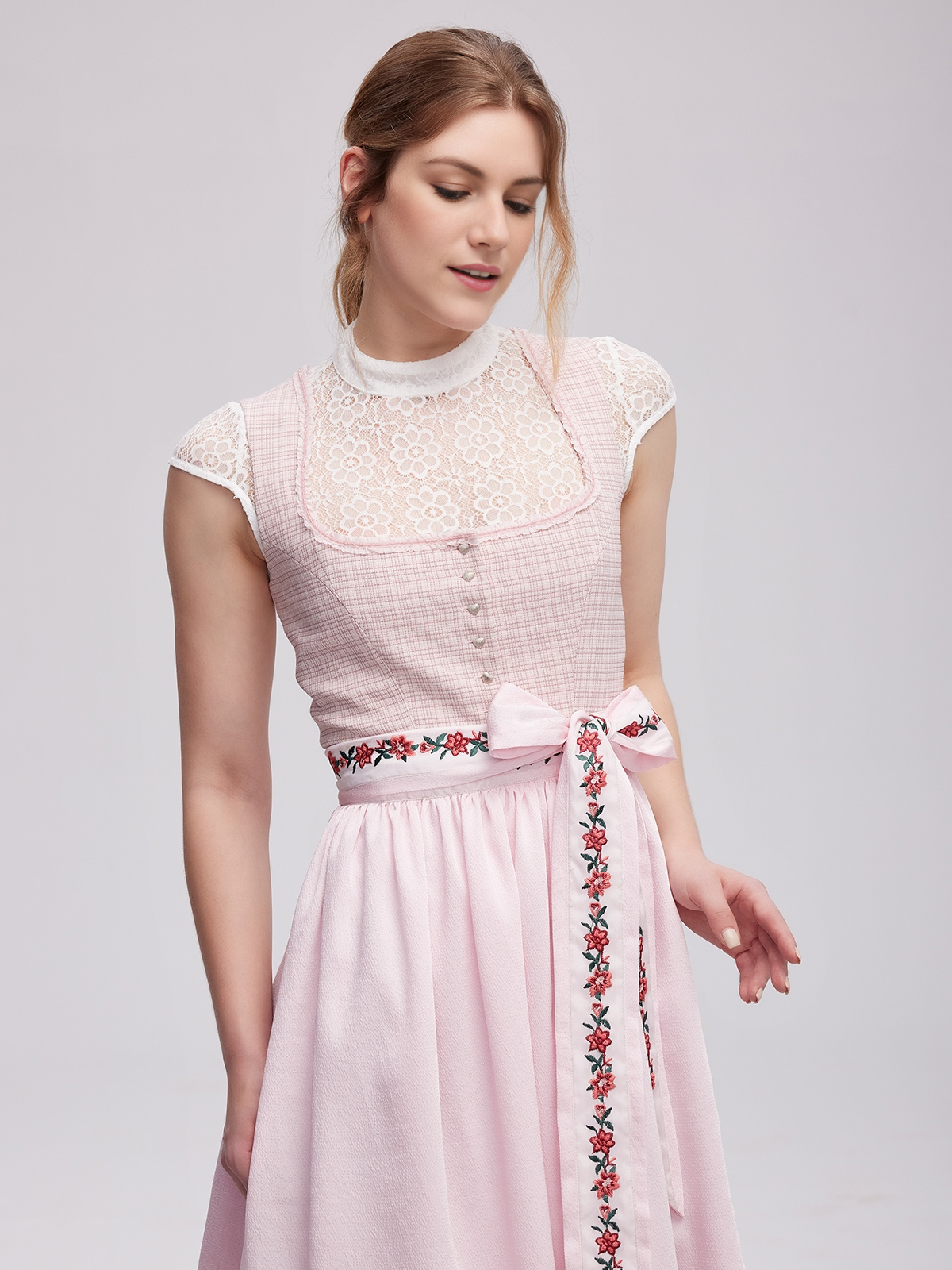 Dirndl Rosa Schwarz