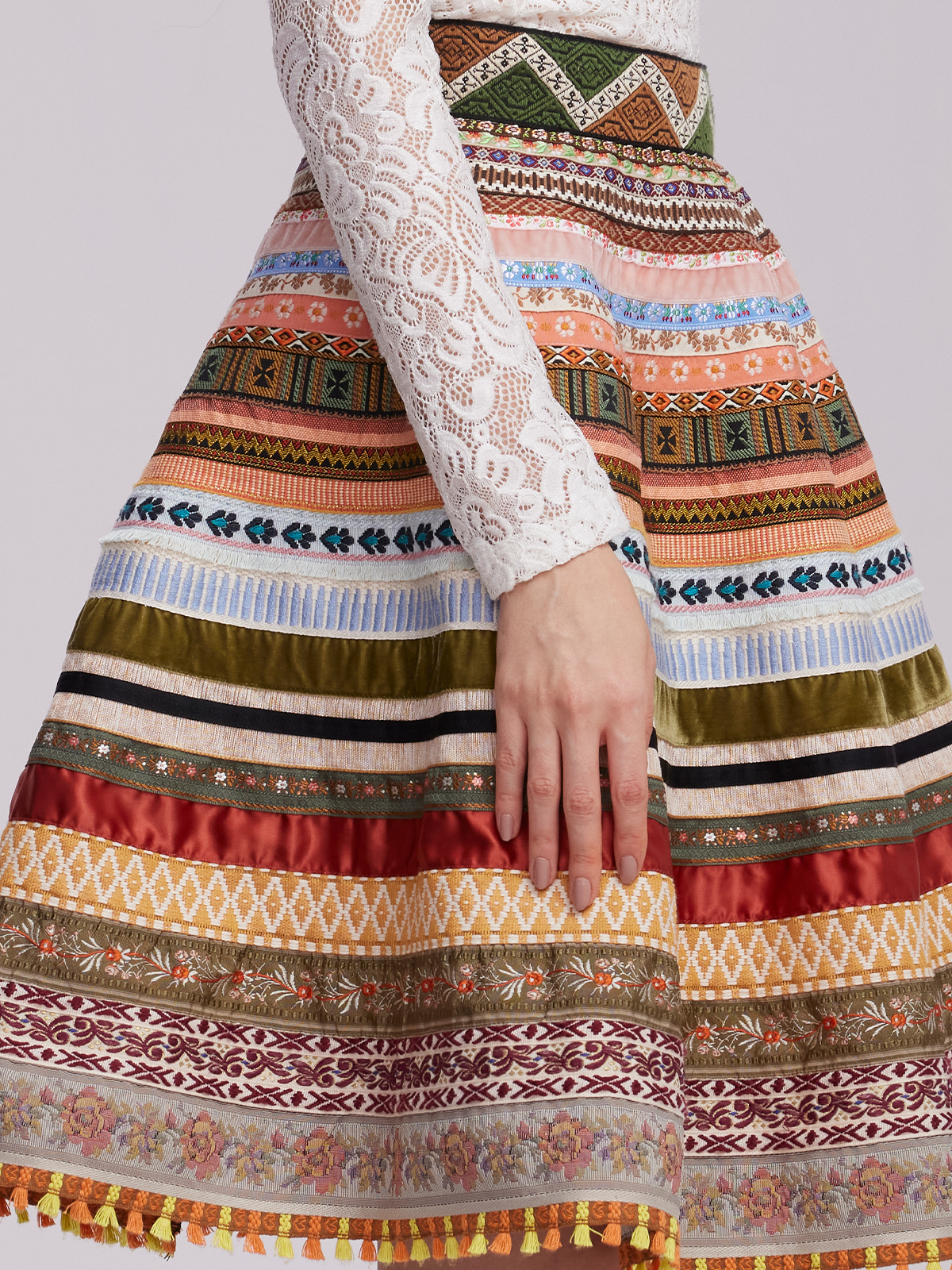 Dirndl Braun Grün in eleganter Ausführung