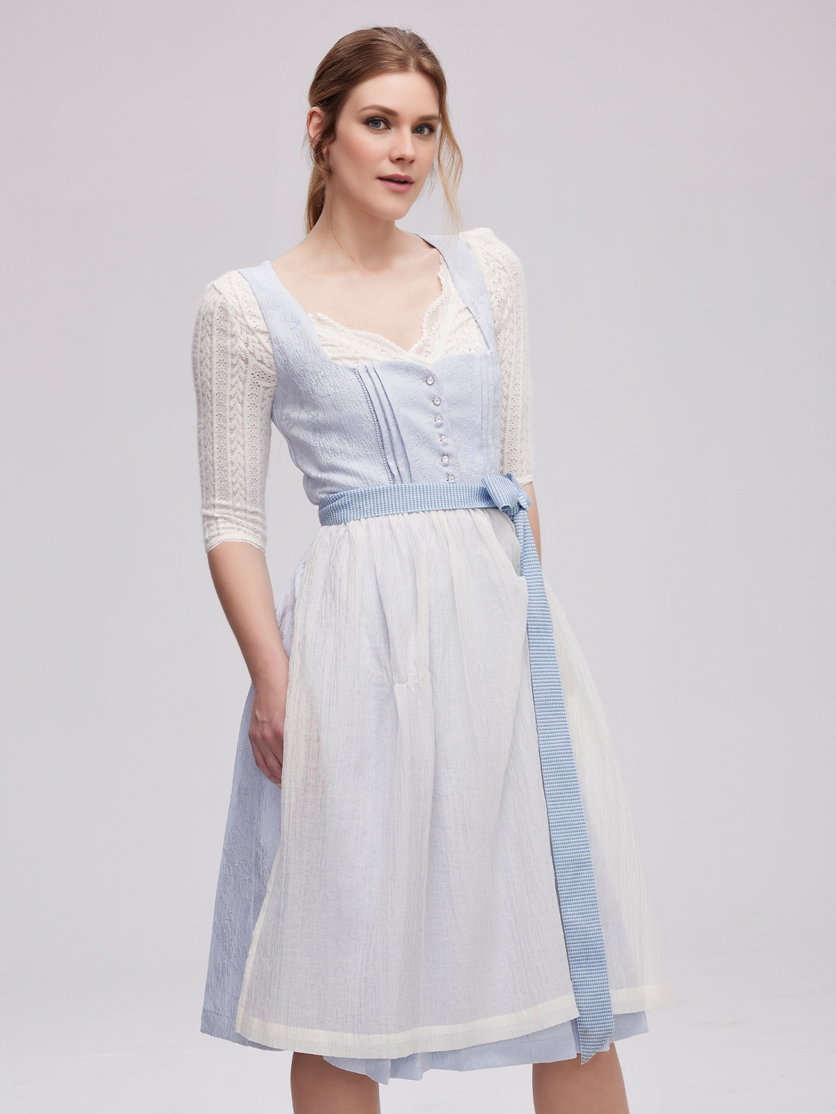 Dirndl in Blau