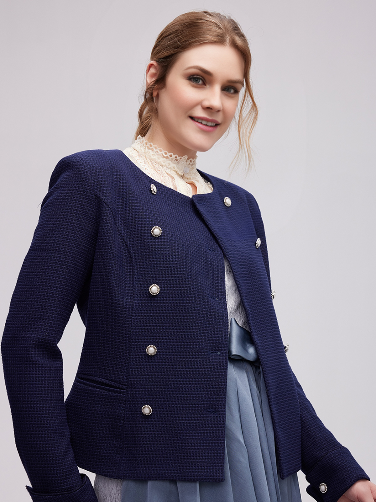 Dirndlbluse langarm schwarz